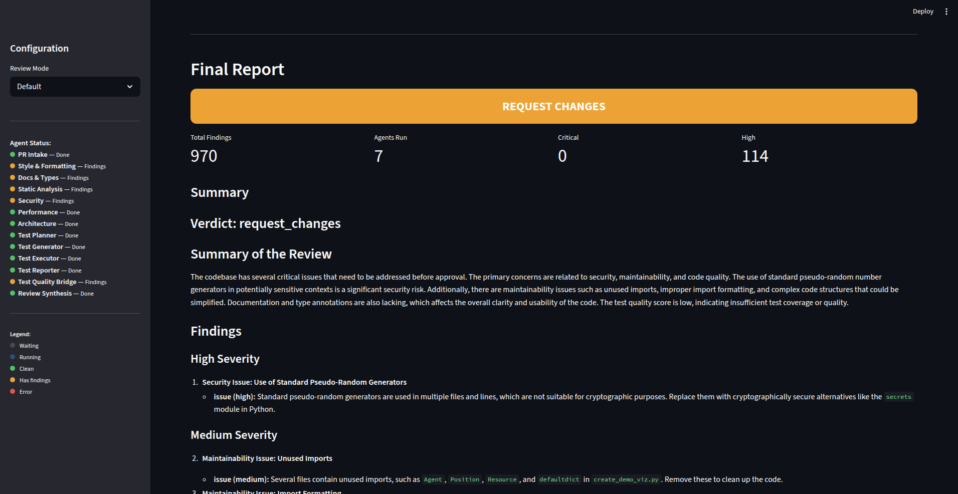 CodeSentinel — 13 AI Sentinels That Review Your Python Code in Parallel ...
